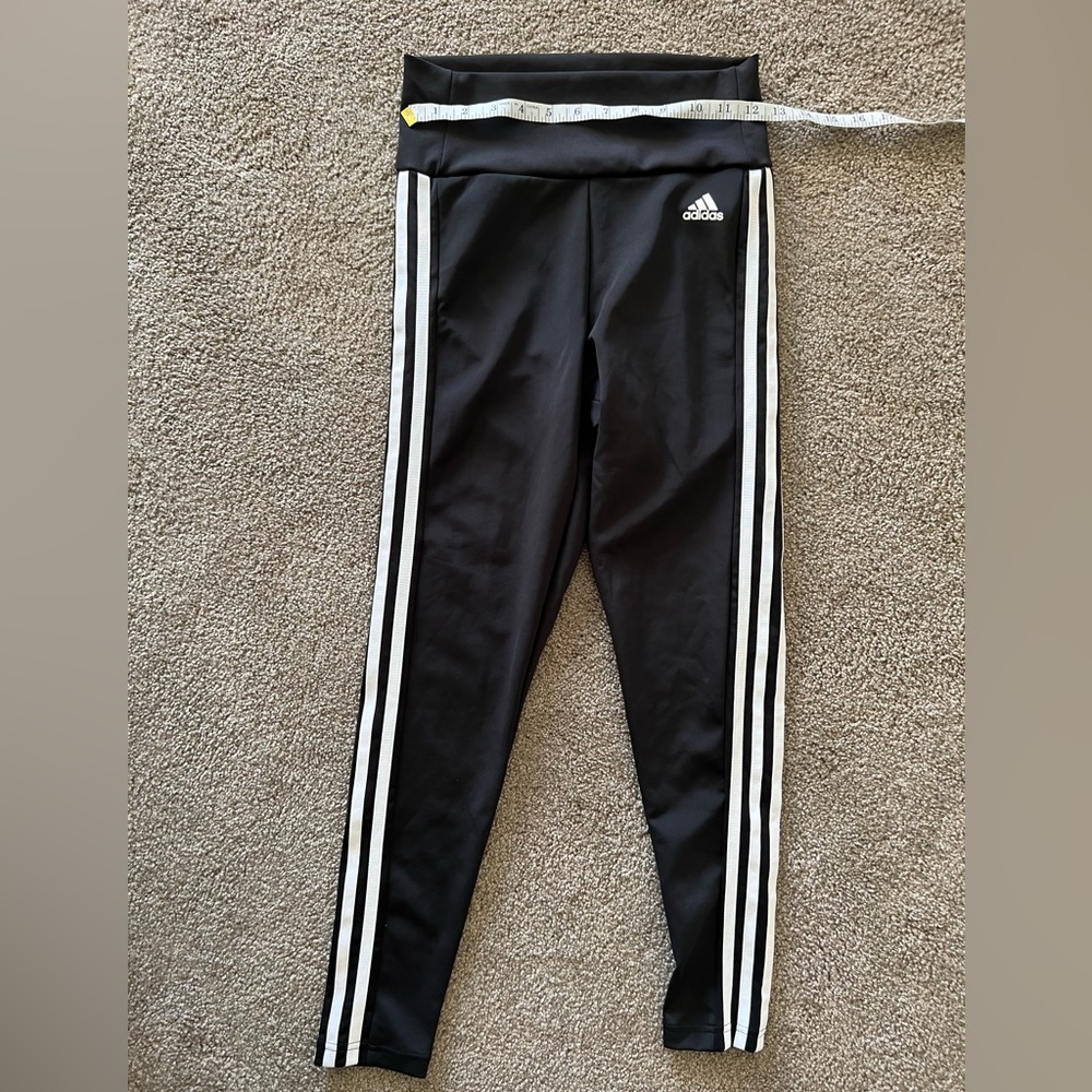 Adidas Aeroready 3 stripe legging NWOT